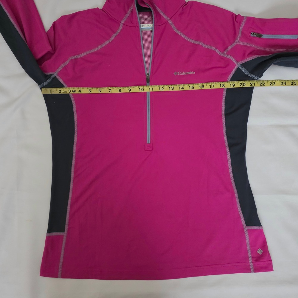 Columbia Omni Heat Pink/Black Thermal Comfort Long Sleeve Top Women's Size XL/TG - Picture 6 of 10
